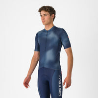 Castelli Vortice Jersey – belgian blue/light steel blue