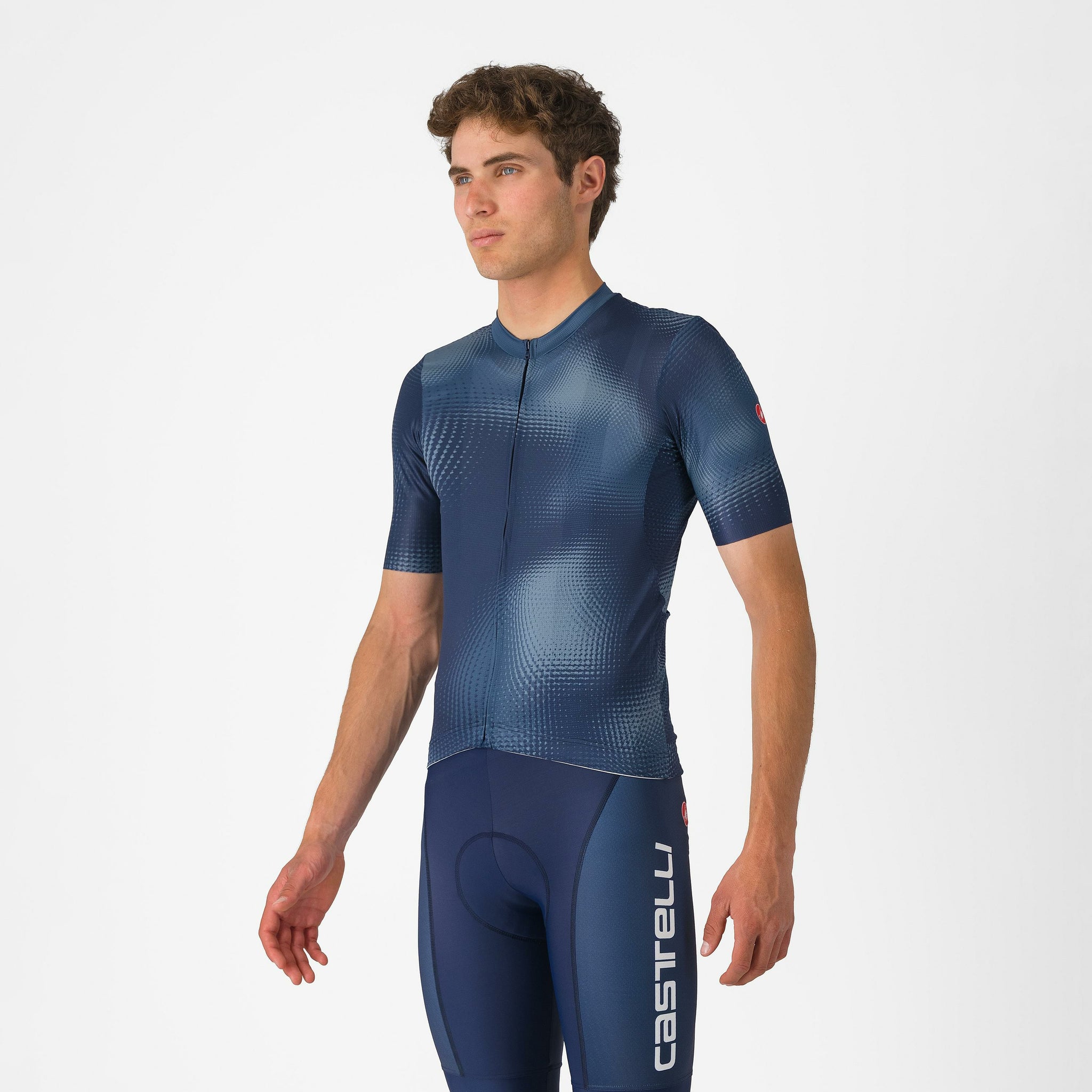 Castelli Vortice Jersey – belgian blue/light steel blue