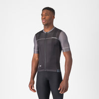 Castelli Unlimited Endurance 2 Jersey – light black/smoky gray-ivory