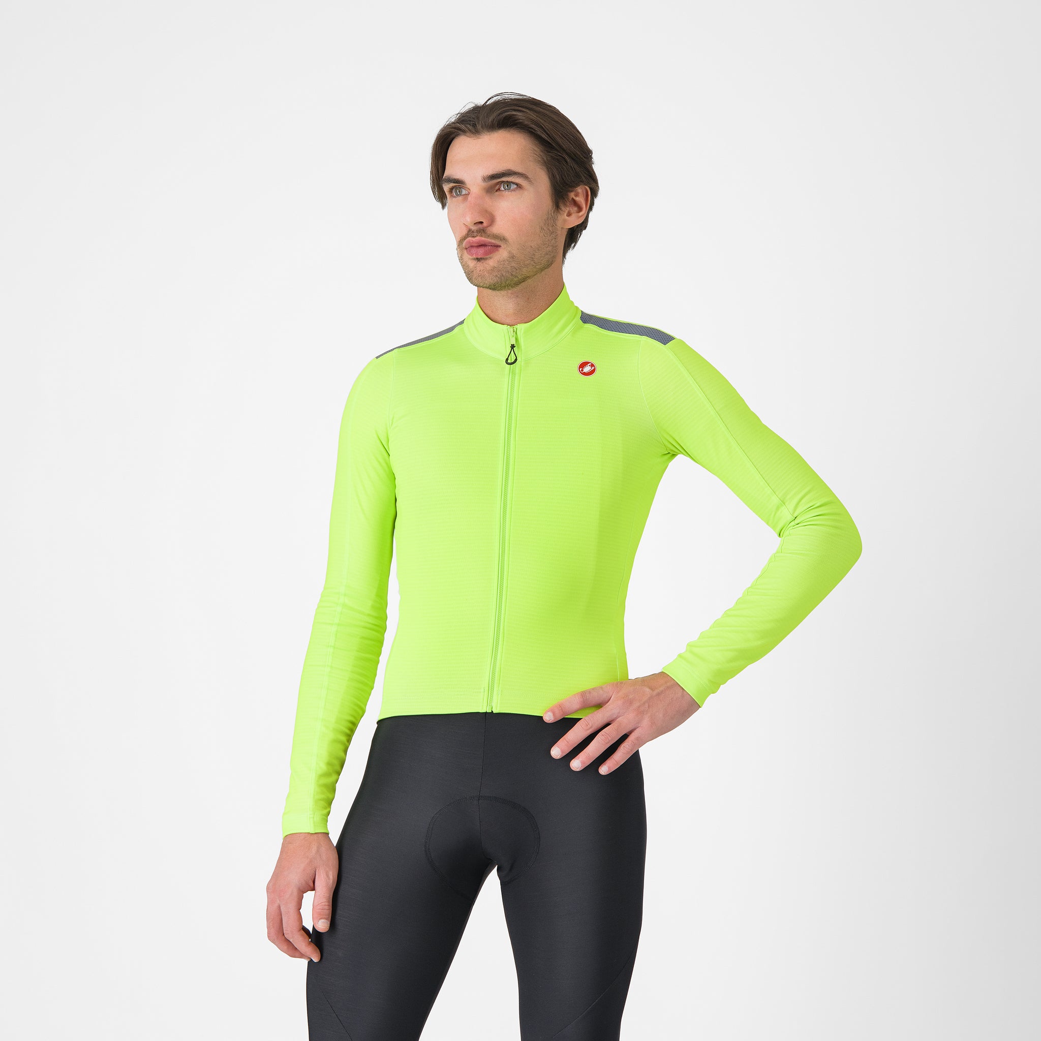 Castelli Puro 4 Jersey – electric lime