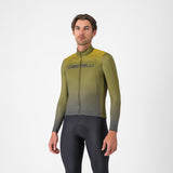 Castelli Apice Thermal Jersey – sage/twilight blue/mango mojito