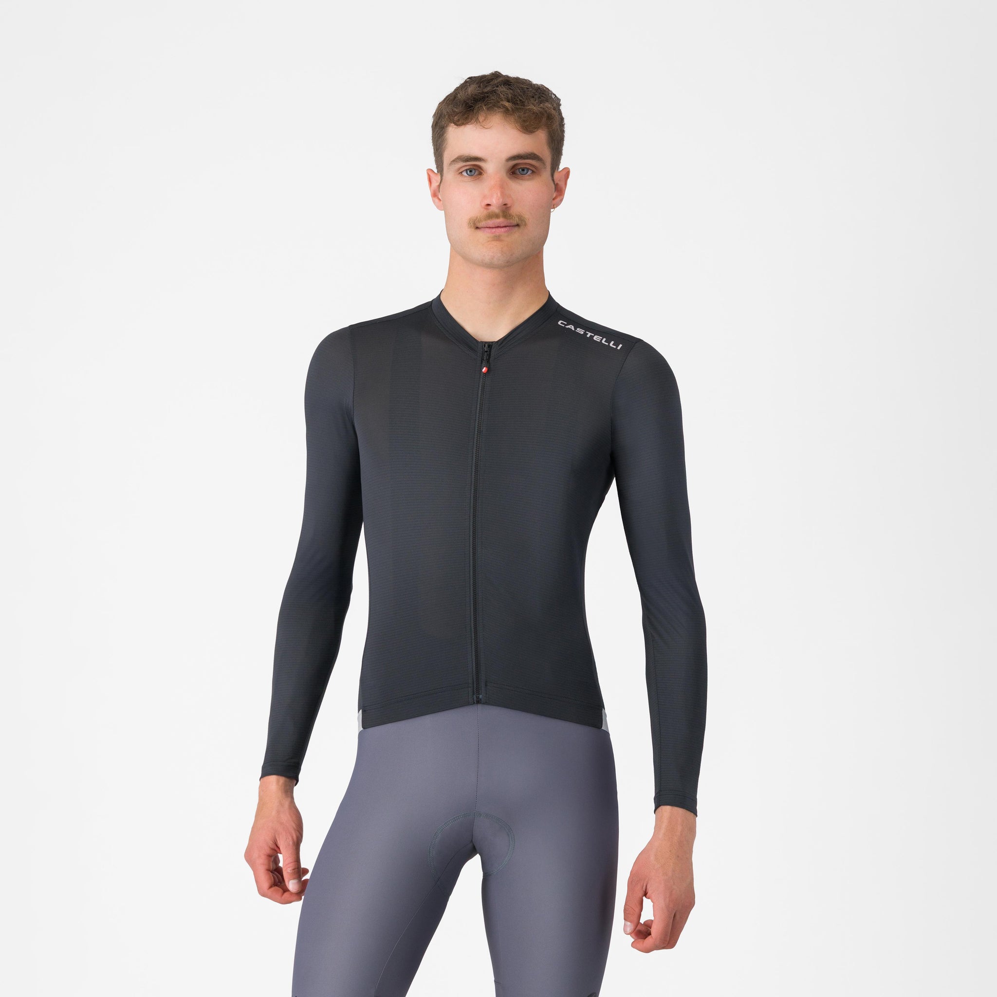 Castelli Espresso 2 LS Jersey – Black