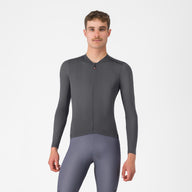 Castelli Espresso 2 LS Jersey – smoky gray