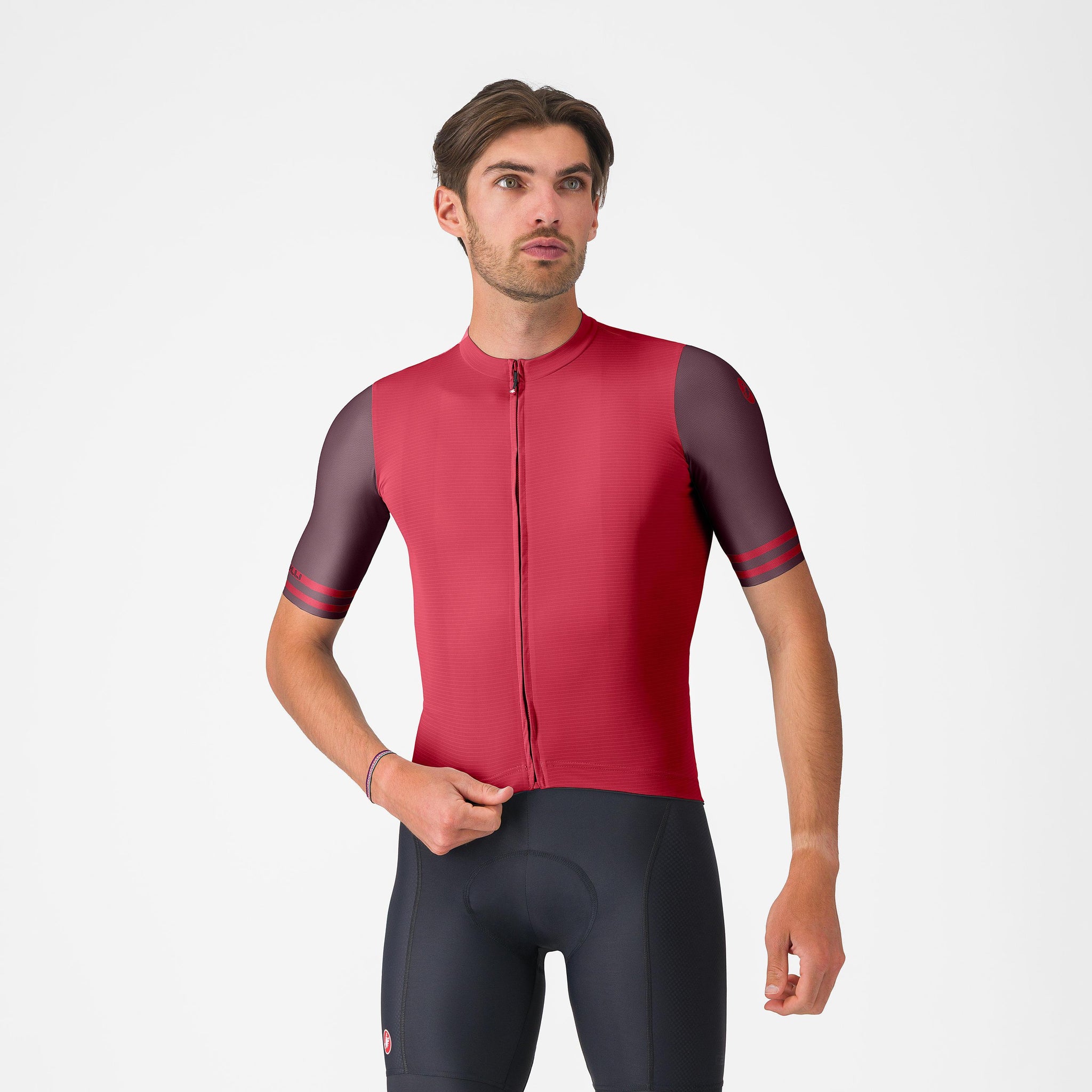 Castelli Prologo Lite 2 Jersey – rich red/bordeaux