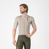 Castelli Drittone Logo Jersey – clay/belgian blue