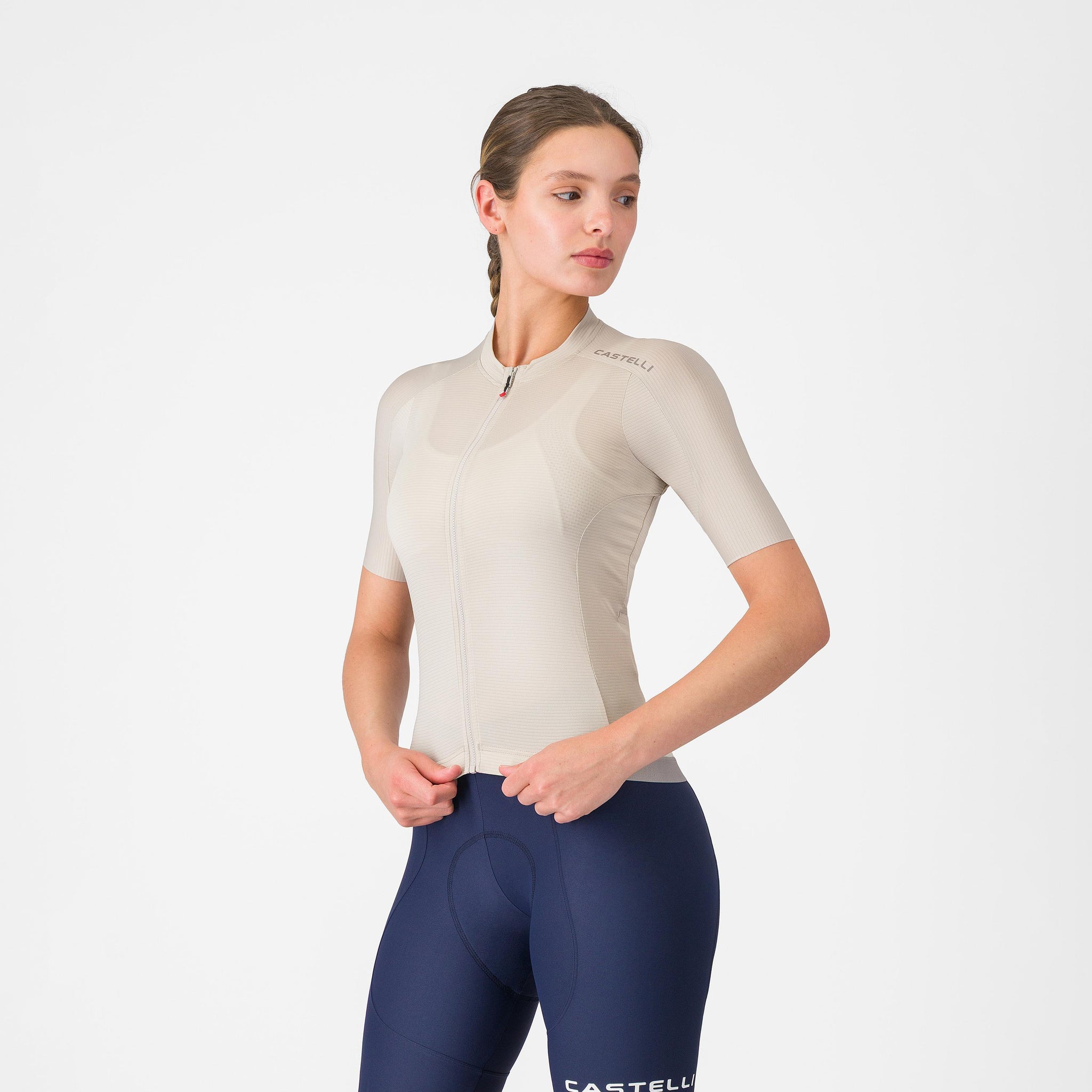 Castelli Espresso 2 W Jersey – Silver moon