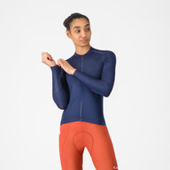 Castelli Espresso 2 W Long Sleeve Jersey – belgian blue