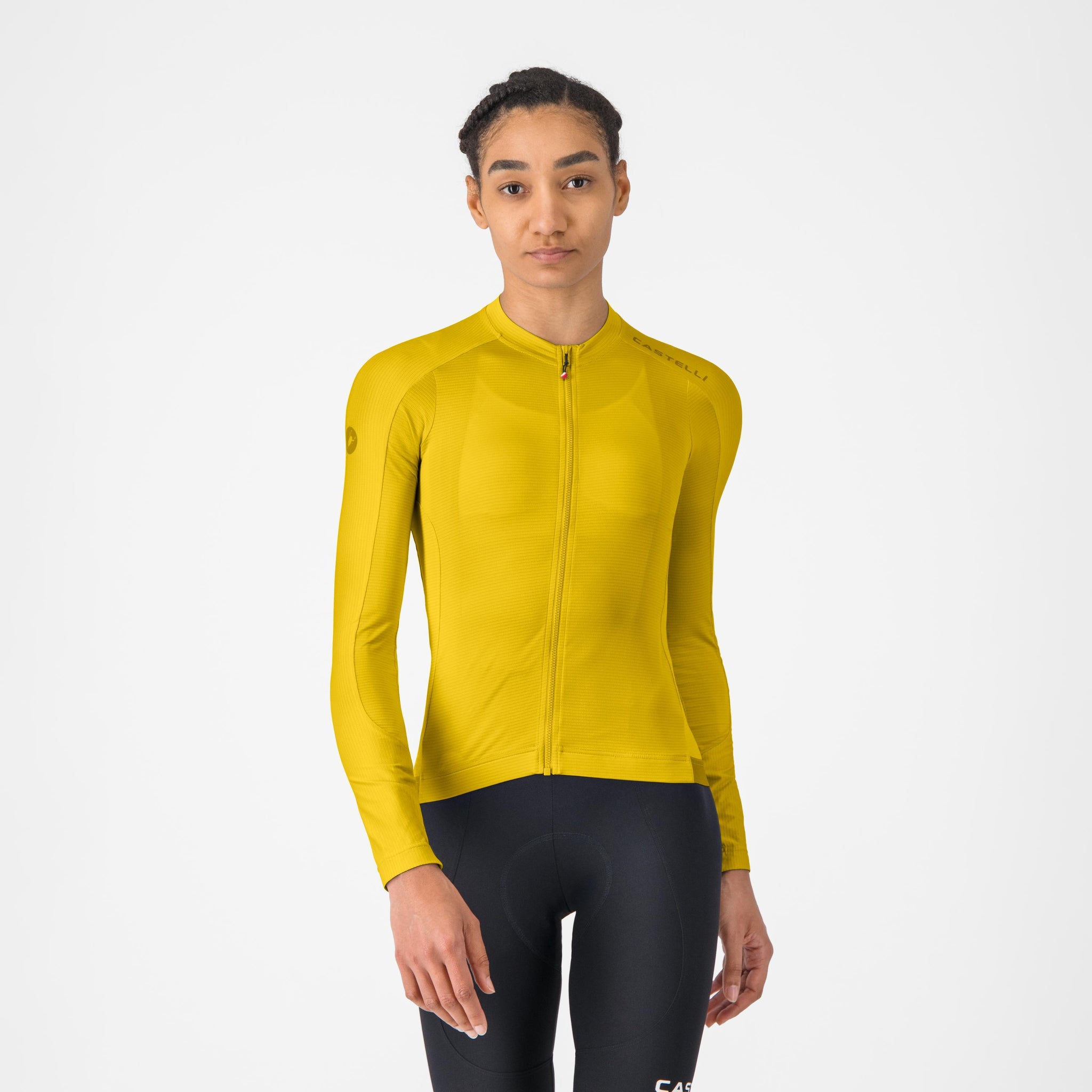 Castelli Espresso 2 W Long Sleeve Jersey – mango mojito