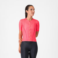 Castelli Anima Flow Jersey – brilliant pink/hibiscus