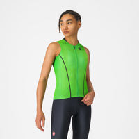 Castelli Anima Flow Sleeveless – kelly green/black