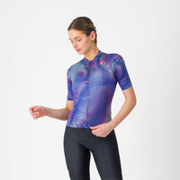 Castelli Cosmic Vortex Jersey – multicolor ultraviolet rose