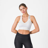 Castelli Comfort Travel Crop Top – white