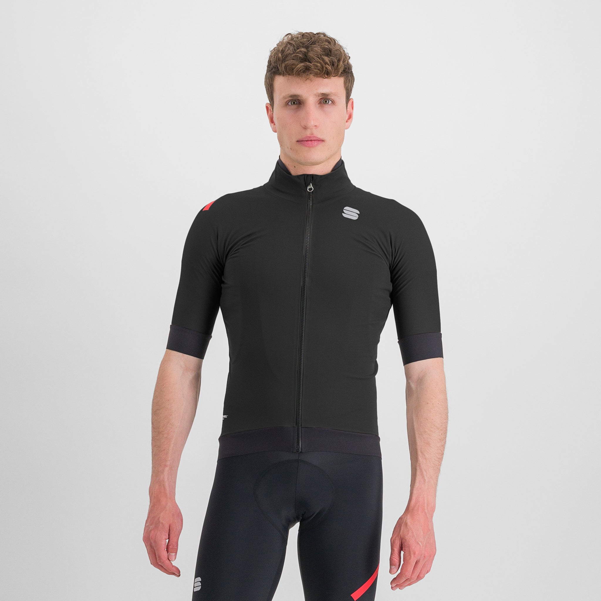 Sportful Fiandre Pro Jacket Short Sleeve – Black