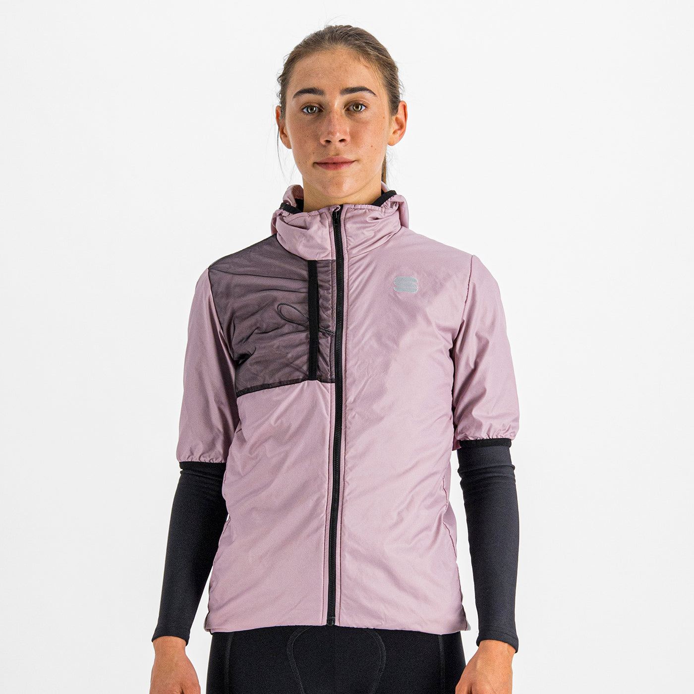 Sportful Supergiara W Puffy Short Sleeve – mauve