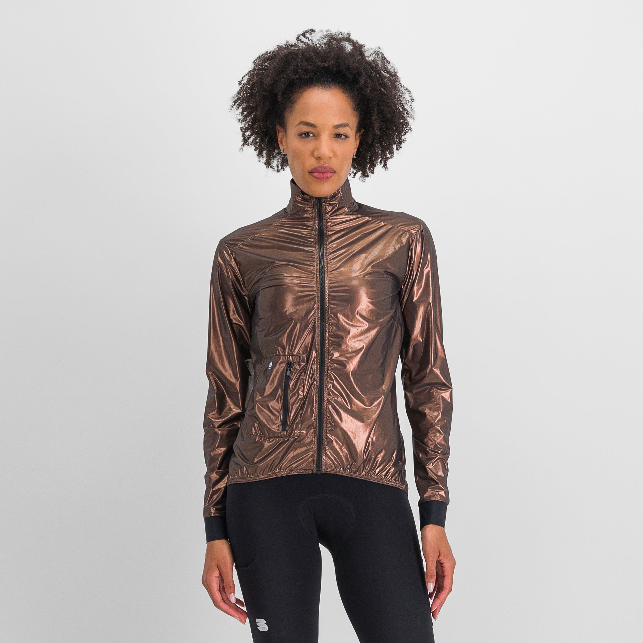 Sportful Giara W Packable Jacket – metal bronze