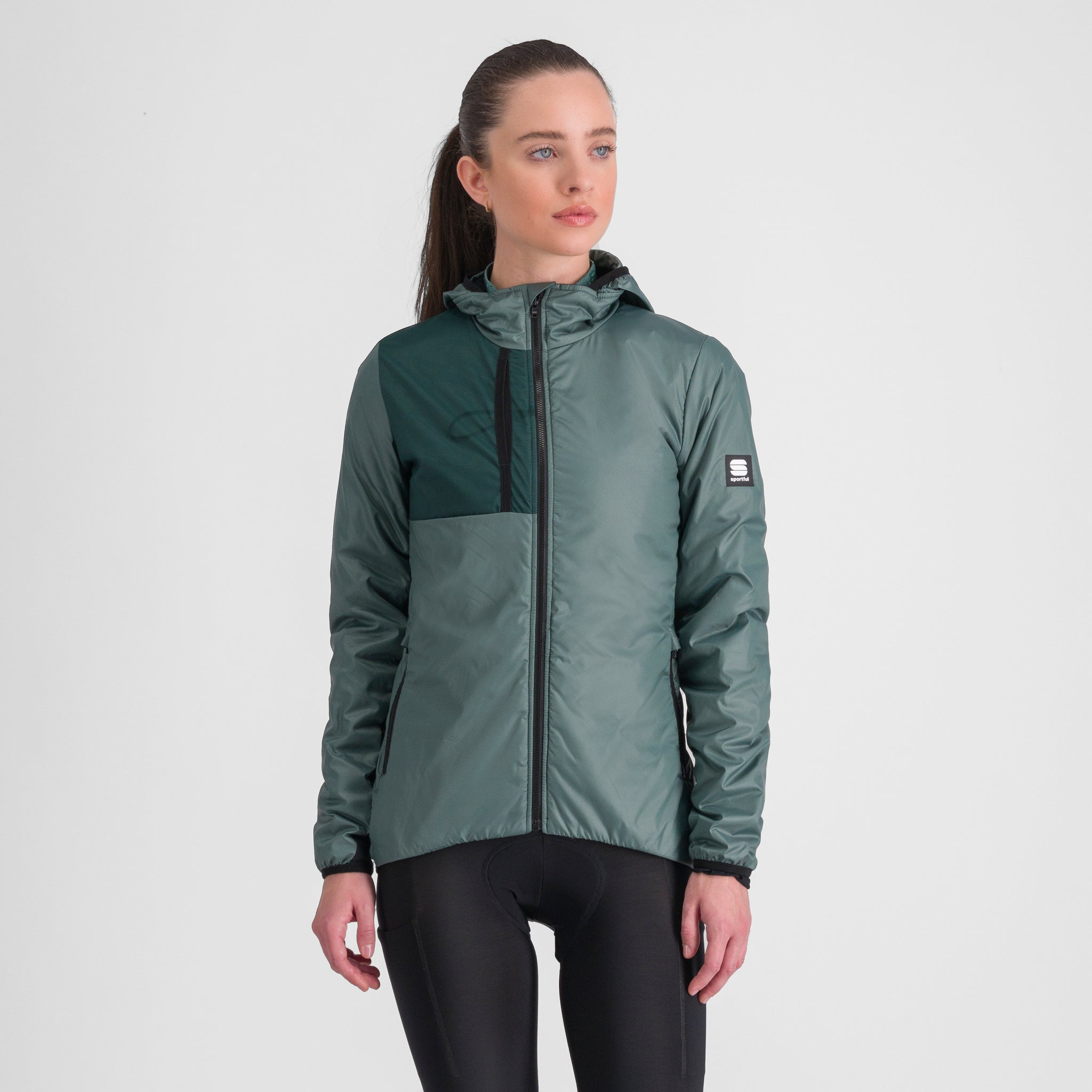 Sportful Supergiara W Puffy Long Sleeve – shrub green