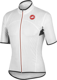 Castelli Sottile Due Shorty Jacket – Transparent White
