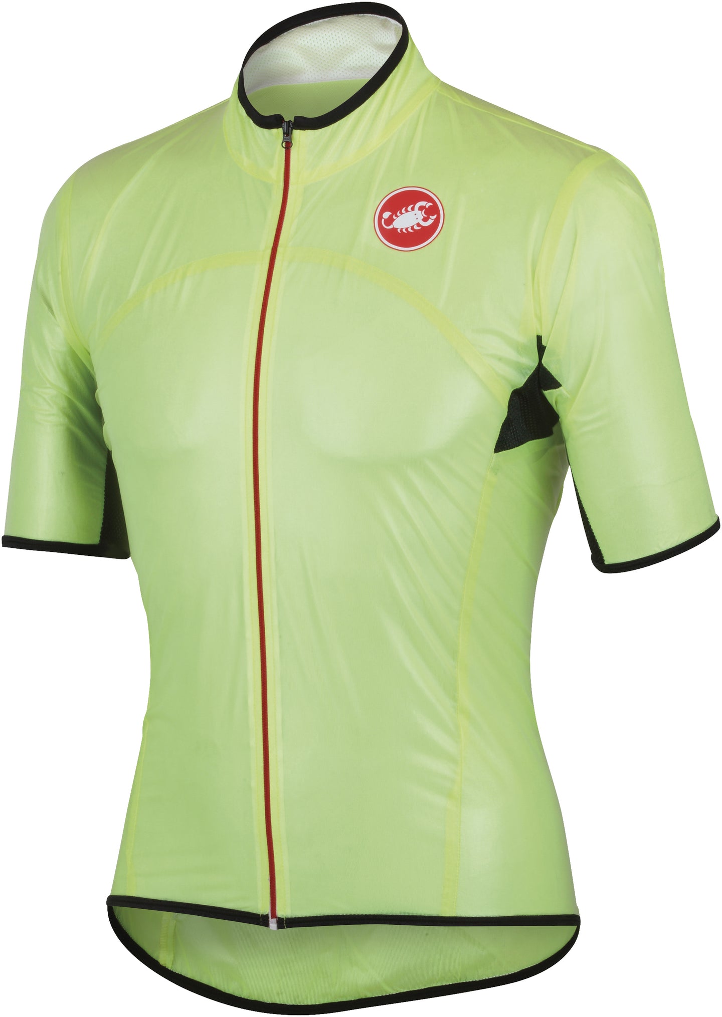 Castelli Sottile Due Shorty Jacket – Yellow Fluo