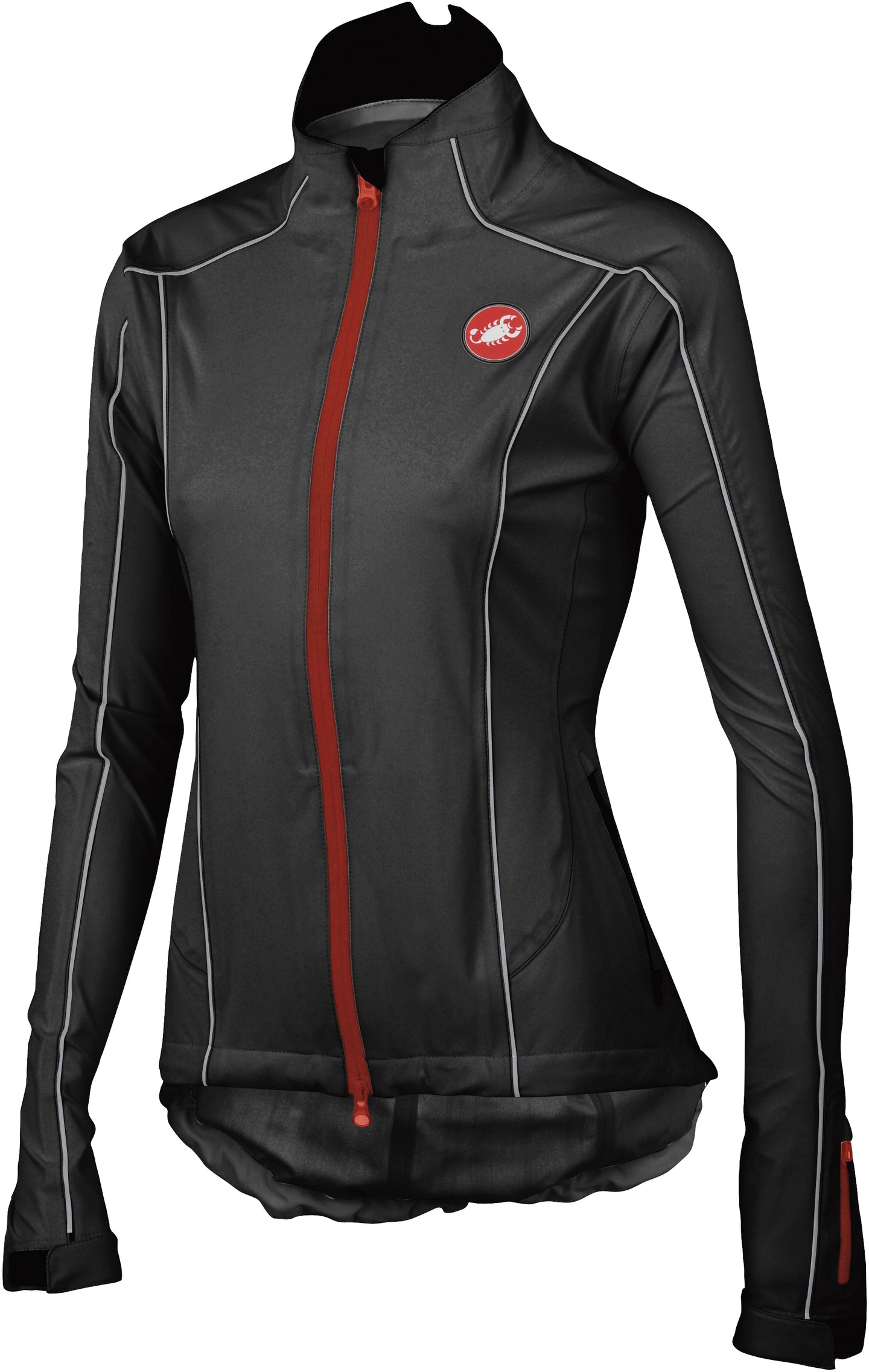 Castelli Women's Sella Rain Jacket – Black