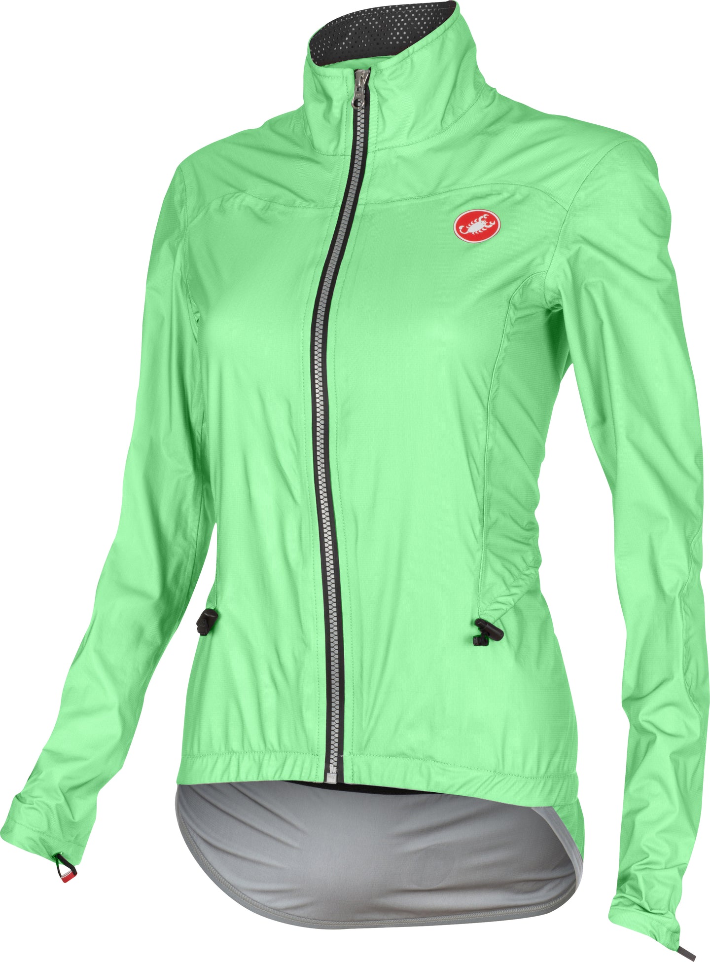 Castelli Donnina Rain Jacket - Women's – Green Fluo