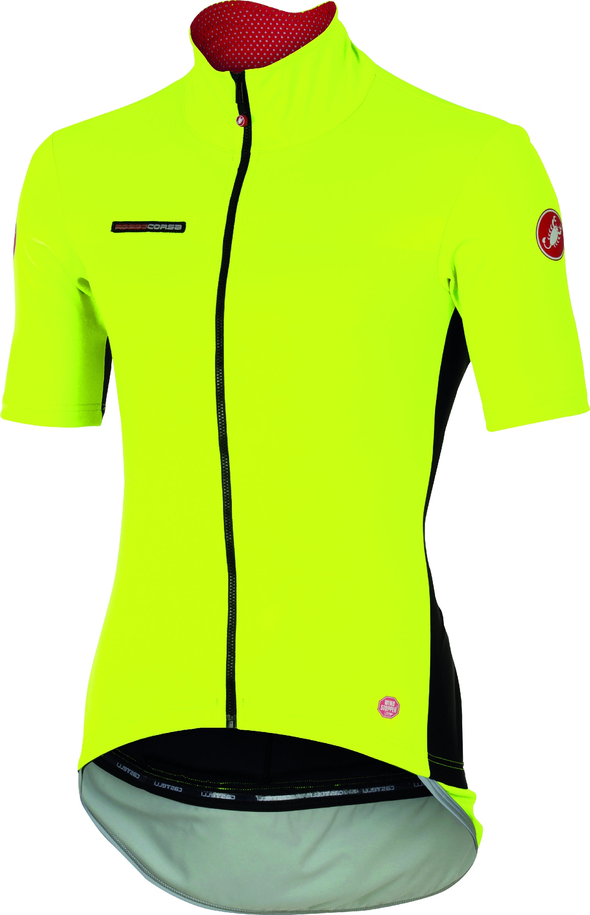 Castelli Perfetto Light Short Sleeve Jacket – Ylw Fluo