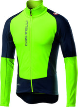 Castelli Mortirolo V Jacket – Yellow Fluo/Black