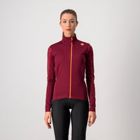 Castelli Transition W Jacket – bordeaux/brilliant pink
