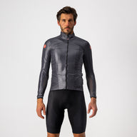 Castelli Aria Shell Jacket – Dark Gray