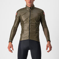 Castelli Aria Shell Jacket – moss brown