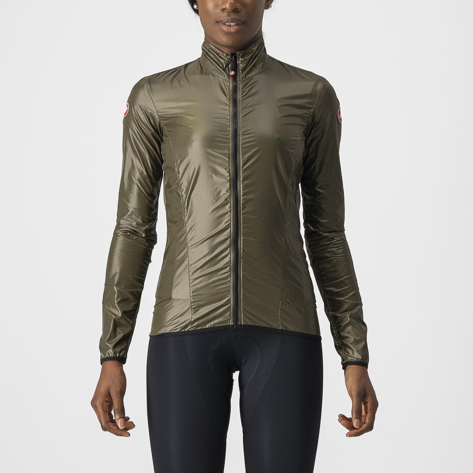 Castelli Aria Shell W Jacket – moss brown
