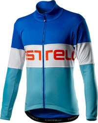 Castelli Prologo Jacket – rescue blue white celeste