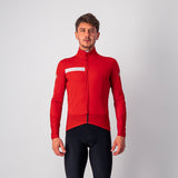 Castelli Beta RoS Jacket – red/silver gray