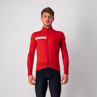 Castelli Beta RoS Jacket – red/silver gray