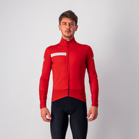 Castelli Beta RoS Jacket – red/silver gray