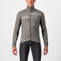 Castelli Transition 2 Jacket – nickel gray/dark gray -silver reflex