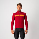 Castelli Raddoppia 3 Jacket – pro red/orange reflex
