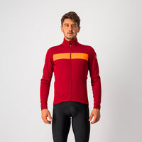 Castelli Raddoppia 3 Jacket – pro red/orange reflex