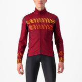 Castelli Unlimited Perfetto RoS 2 Jacket – bordeaux/goldenrod -orange rust