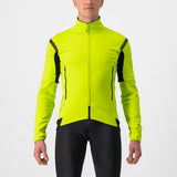 Castelli Perfetto RoS 2 Convertible Jacket – electric lime/dark gray
