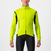 Castelli Perfetto RoS 2 Convertible Jacket – electric lime/dark gray