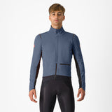 Castelli Alpha Doppio RoS Jacket – twilight blue/silver reflex-silver gray