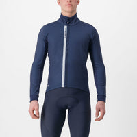 Castelli Entrata Jacket – Belgian blue/Silver