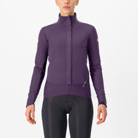 Castelli Alpha Doppio RoS W Jacket – Night shade/Orchid petal-silver gray