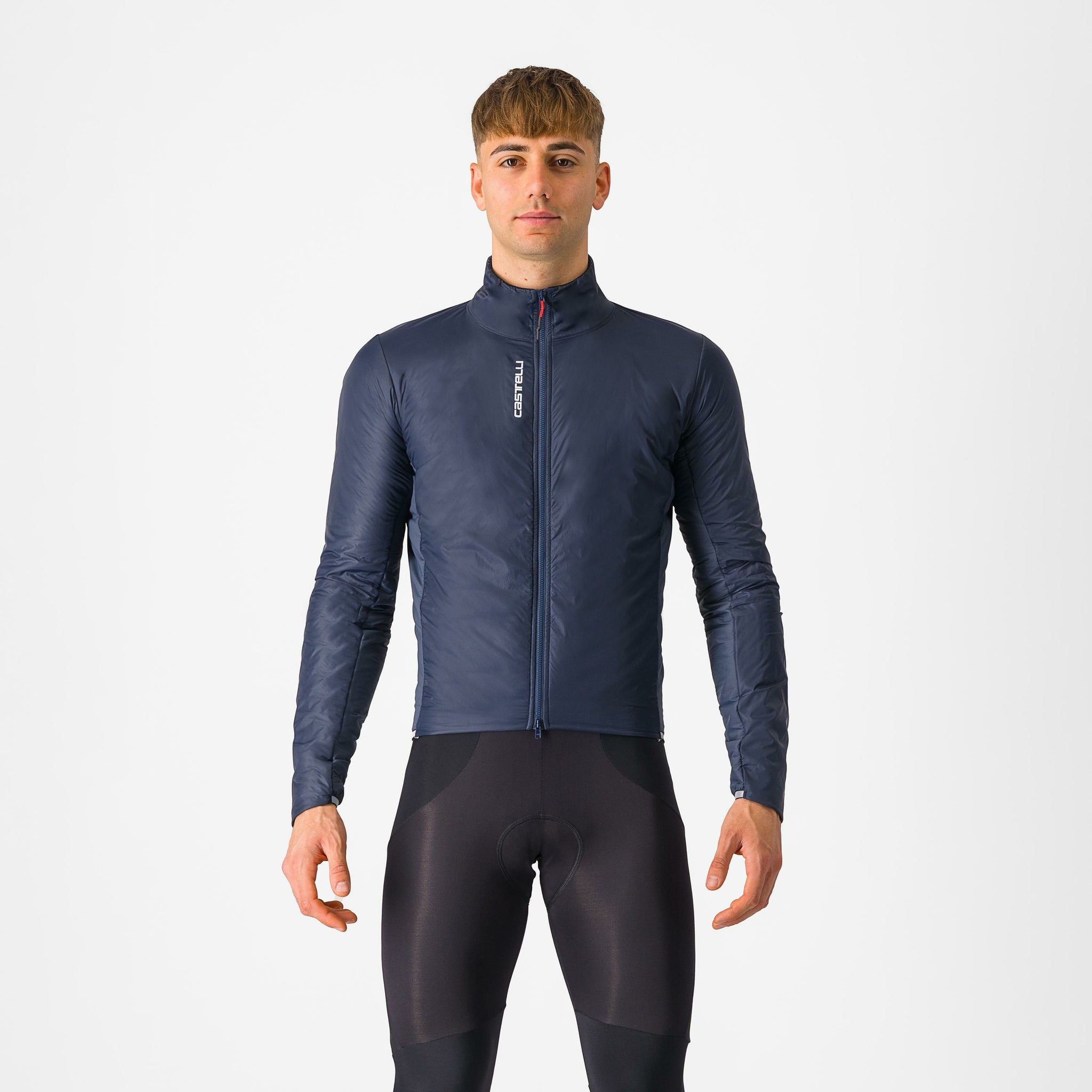 Castelli Fly Direct Jacket – twilight blue/silver gray