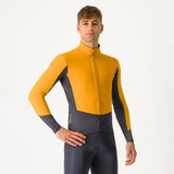 Castelli Perfetto Air Jacket – vivid orange/dark gray