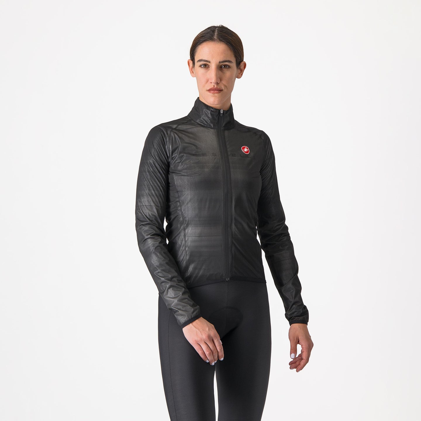 Castelli Squall Shell W Jacket – light black/silver gray