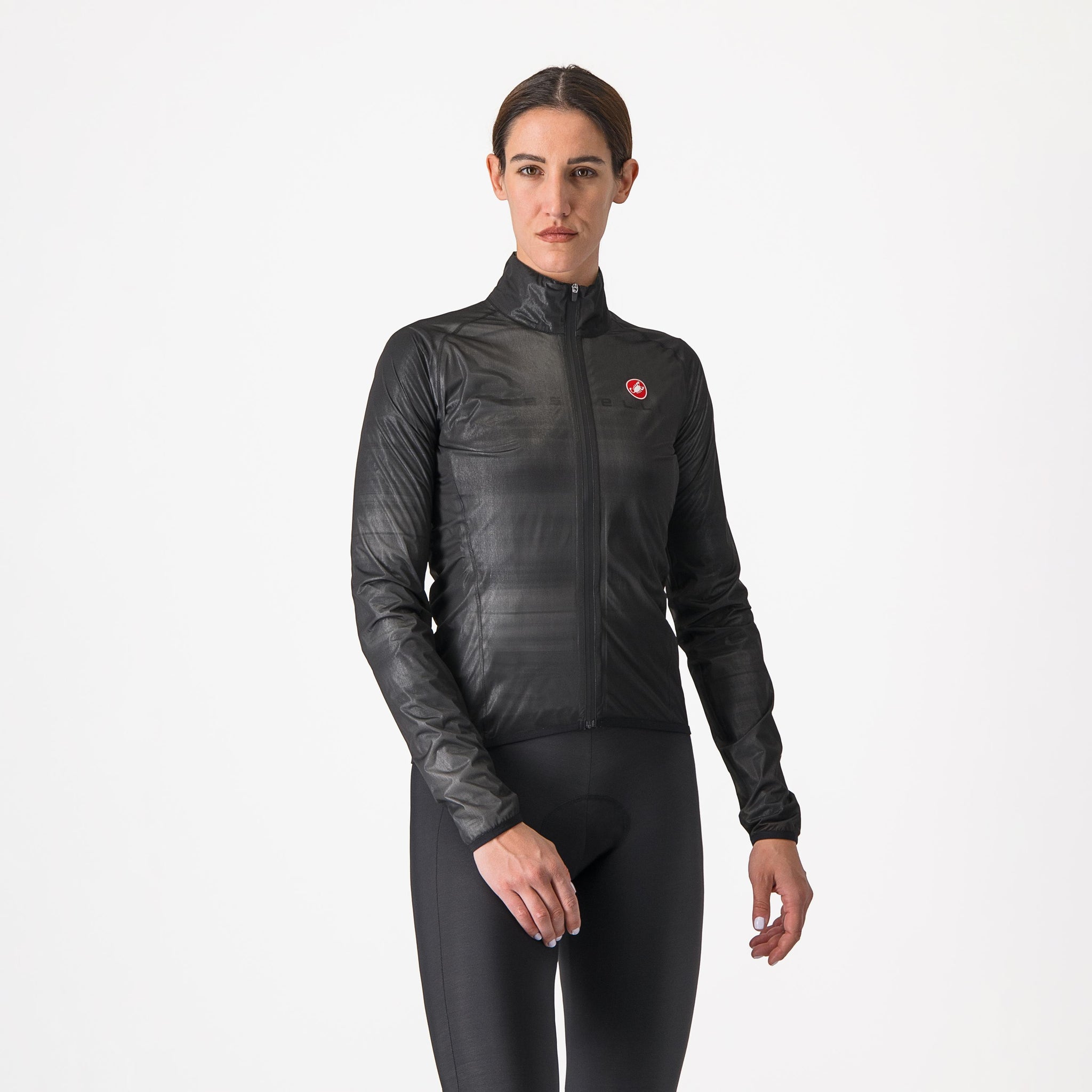 Castelli Squall Shell W Jacket – light black/silver gray