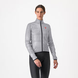 Castelli Squall Shell W Jacket – silver gray/black