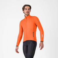 Castelli Alpha 150 Jacket – brilliant orange/dark gray