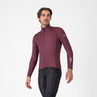 Castelli Alpha 150 Jacket – deep bordeaux/clay